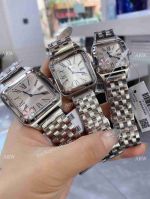AAA Copy Cartier new Santos-Dumont Quartz Watches Steel Case